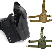G 17 Drop Leg Holster Tactical Right Hand Thigh Waist Belt Pistol Holster for G 17 19 22 23 31 32