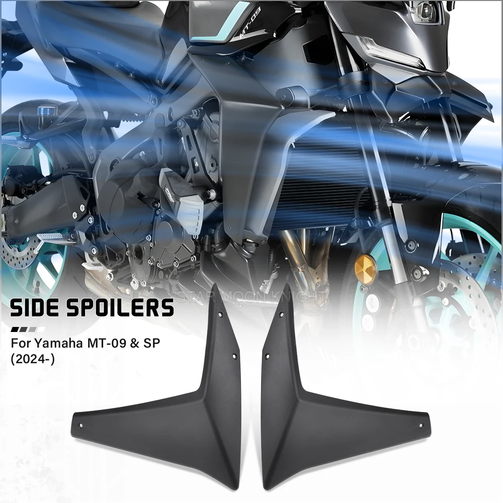 

Side Spoilers For Yamaha MT-09 MT09 SP 2024- Motorcycle Sport Downforce Naked Side Spoiler Aerodynamic Wing Deflector mt09 Part