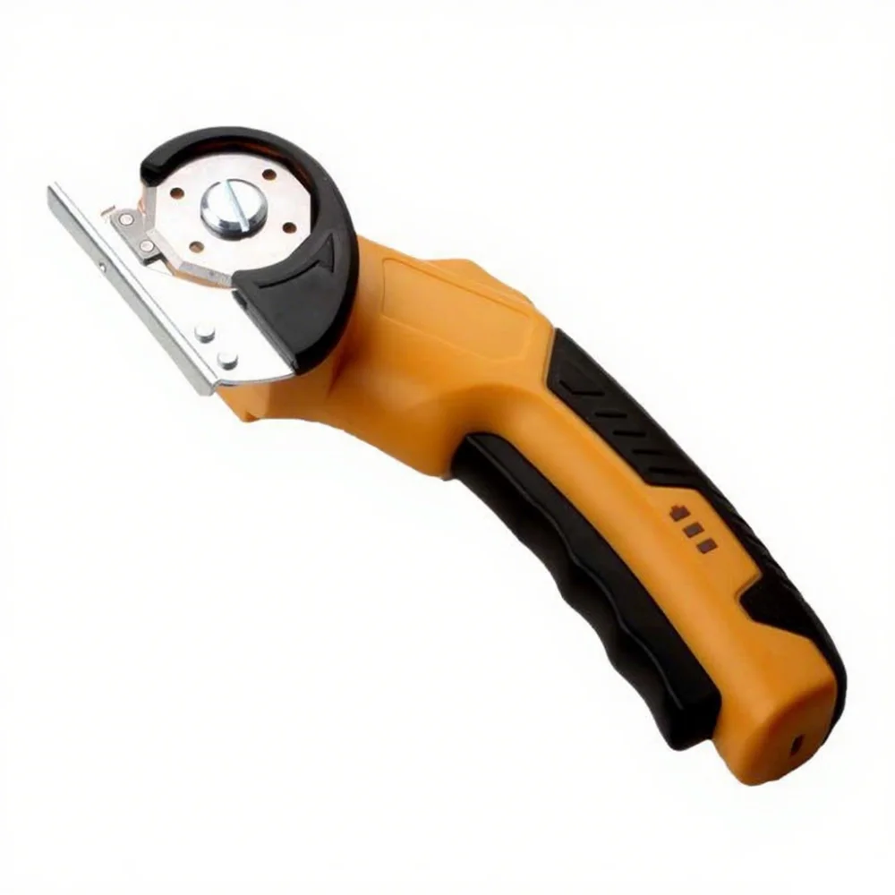 Safety Features Portable Wireless Electric Cutter USB Charging Safety Lock Electric Fabric Cutter Ergonomic Design Quick Cutting