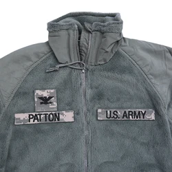 P300 Fleece Coat US Chest Band Rank Armband L3L5L7 Magic Badge Name Band ACU Camouflage UCP Badge Sticker