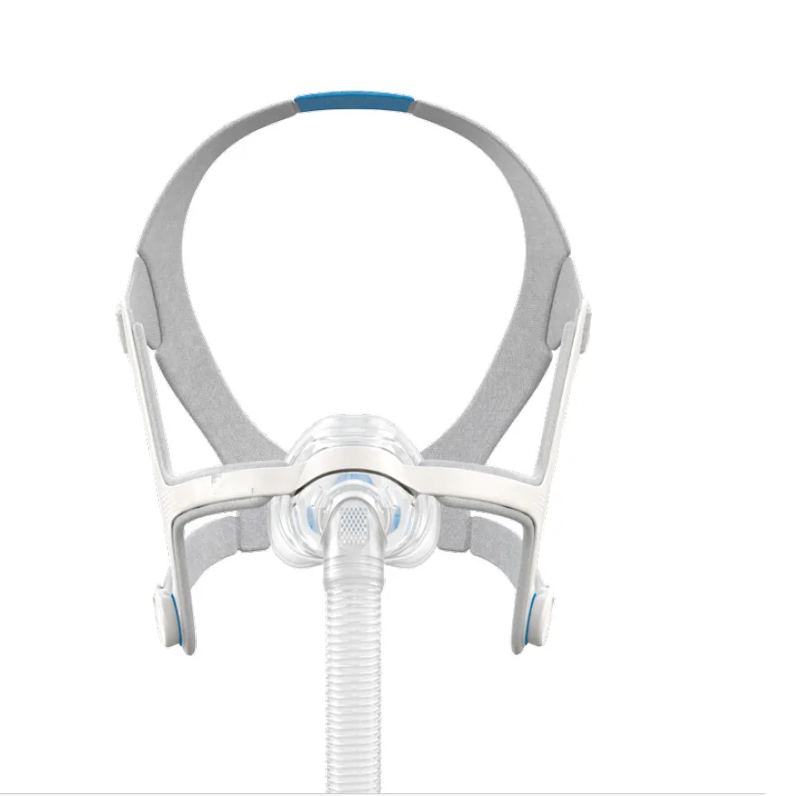 N20 Universal Nasal CPAP Mask Full Set Soft Silicone Cushion Adjustable Headband Frame Tube Pad Sleep Ventilator Replacement Par