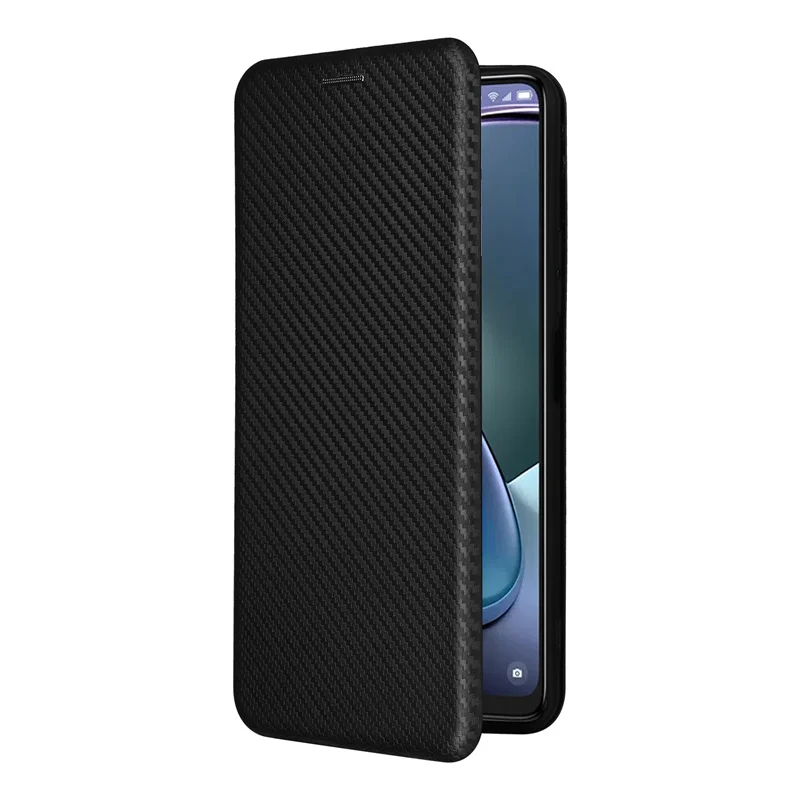 For TCL 50 XE 5G Luxury Ultra Thin Skin Carbon Fiber Magnetic Adsorption Phone Case For TCL 50 XE Nxtpaper 5G Safe Back Cover