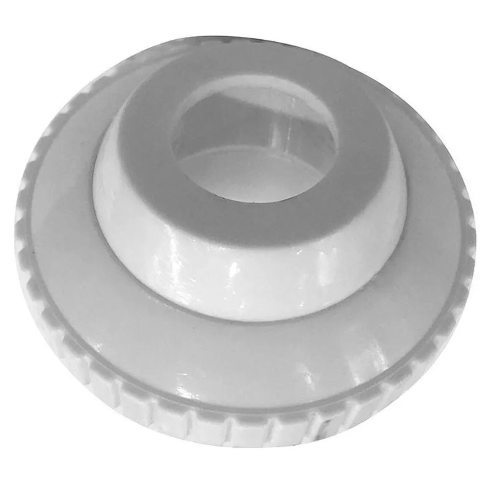 White Plastic Pool Jet Nozzle 60x60x40mm Spa Return Fitting For Inground Swimming Pools Easy Install Replacement Part