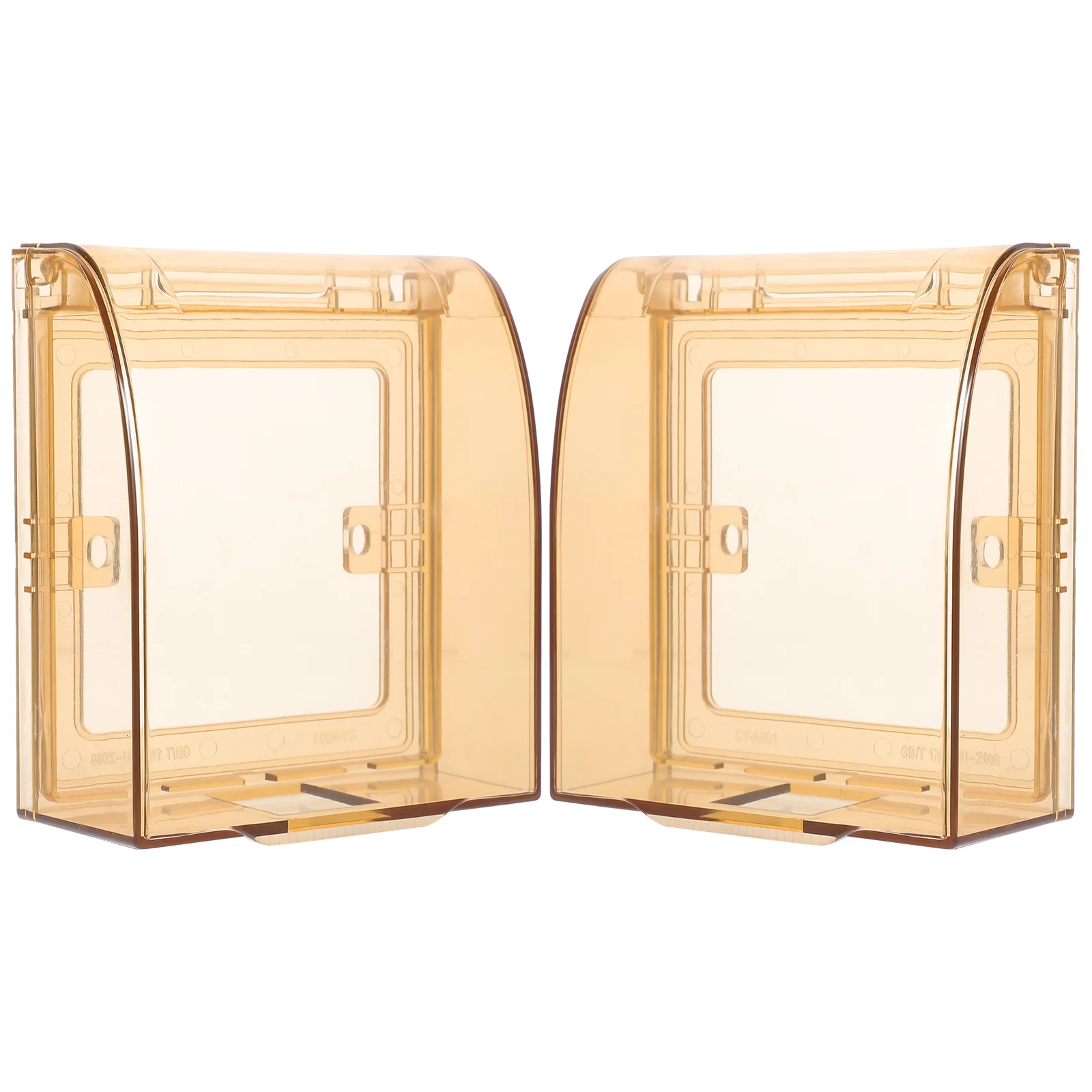 

2 Pcs Child Proof Electrical Outlet Covers Baby Safety PP Plug Light Switch Guard