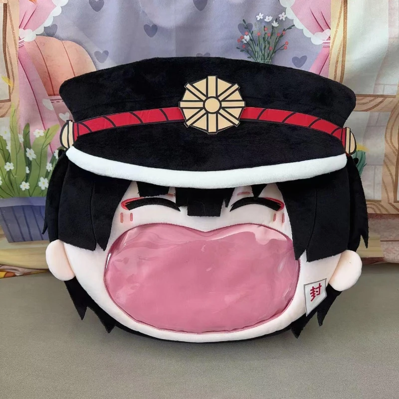 Anime rôle hanako-kun Kawaii Cosplay sac à dos Itabag Lolita filles bricolage Ita sac drôle grande bouche accessoires sacs transparents cadeau