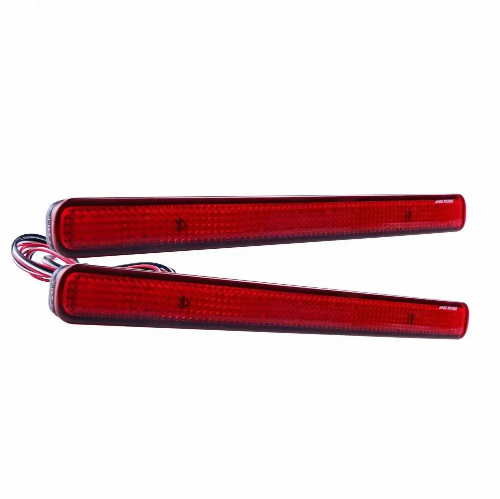 1 زوج الأحمر LED الوفير عاكس الذيل وقف ضوء مصباح ل 2009-14 أكورا TSX سيدان