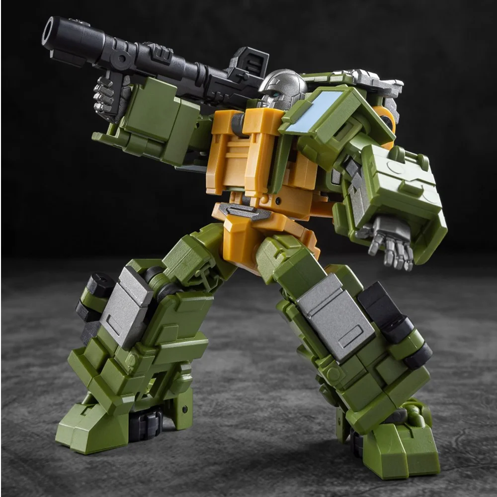 Imagem -04 - Iron Factory Transformation if Ex64 Ex64 Brawn Resolute Defender Mini Action Figure Robot Toy com Caixa Novo