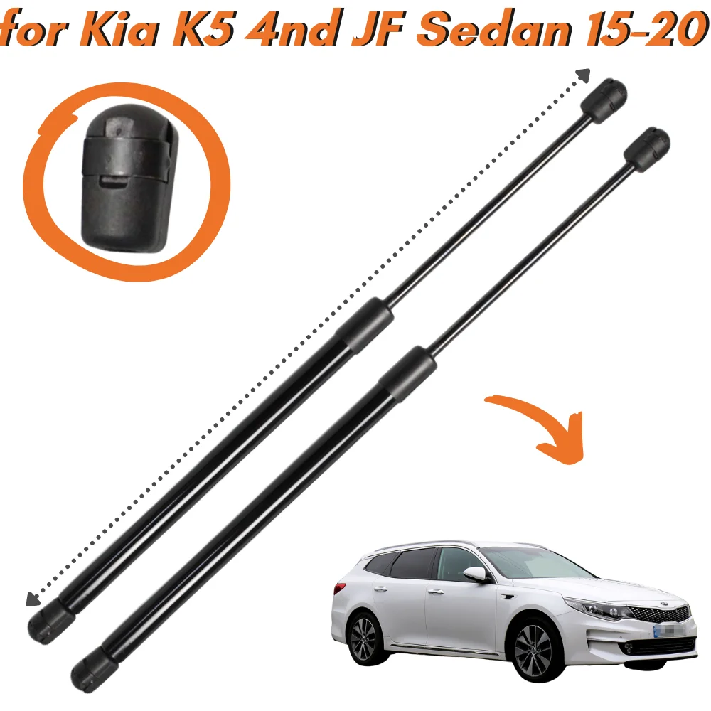 

Qty(2) Hood Struts for Kia Optima for Kia K5 JF Sedan 2015-2020 Front Bonnet Lift Supports Gas Springs Shock Absorbers Dampers