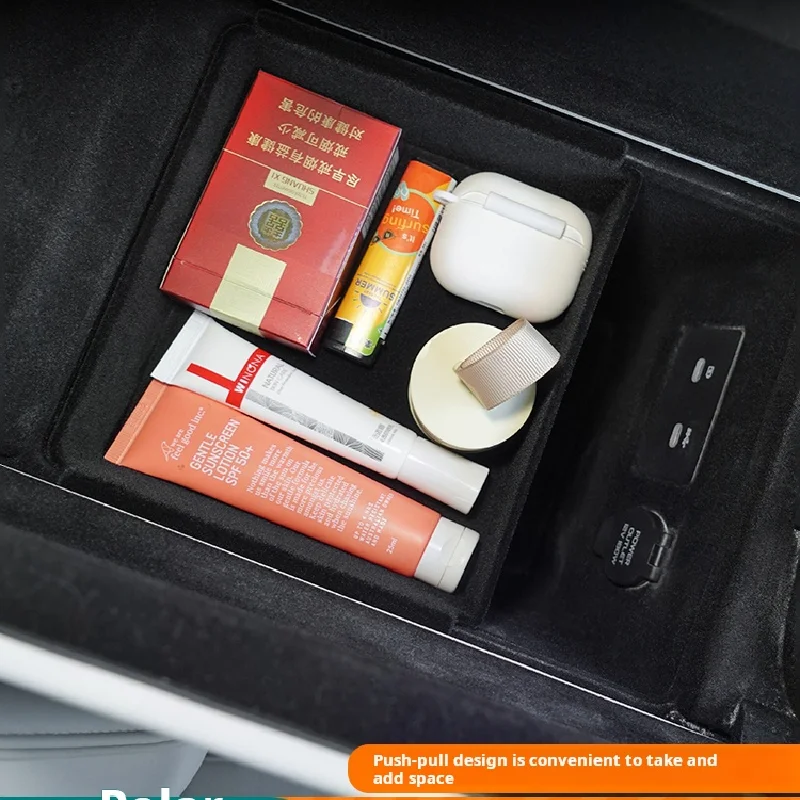 

For Polar Krypton009Armrest box storage box interior decoration modification console storage compartment decoration glove box