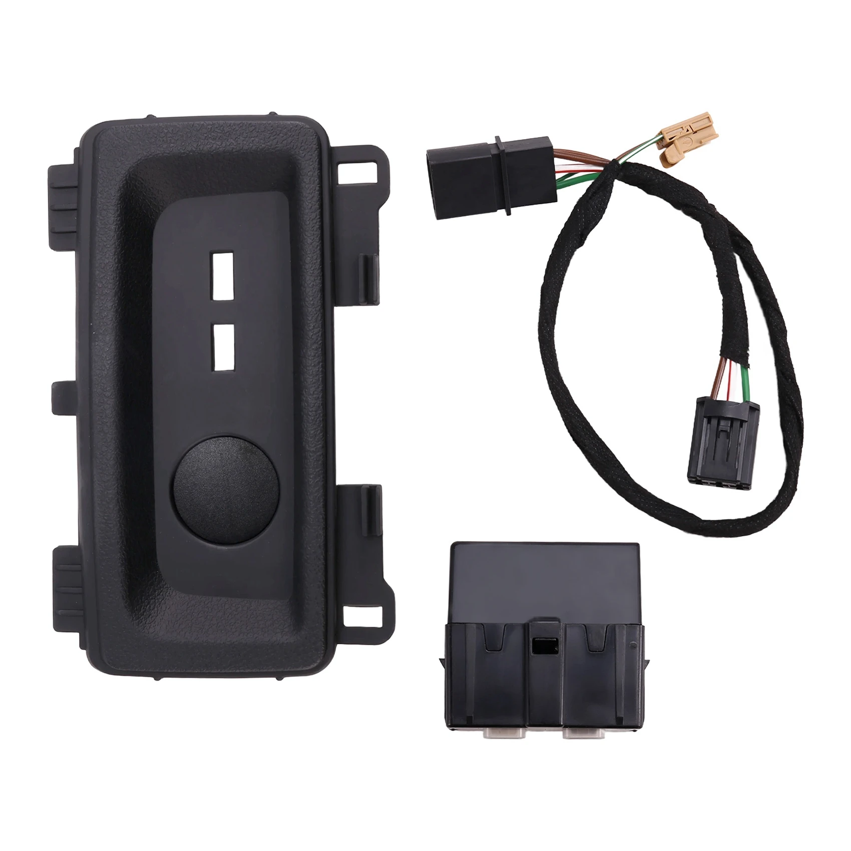 8W0863324A Car Rear Seat Carplay Switch USB AUX Type-C Charging Port for Audi A4 A5 RS4 3 (A)