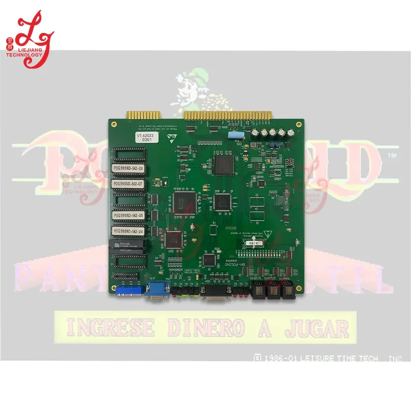 High Profit POG 595 Arcade Skilled Game POT O Gold Game PCB Board Payout 72-95% with Lowest Price for Sale