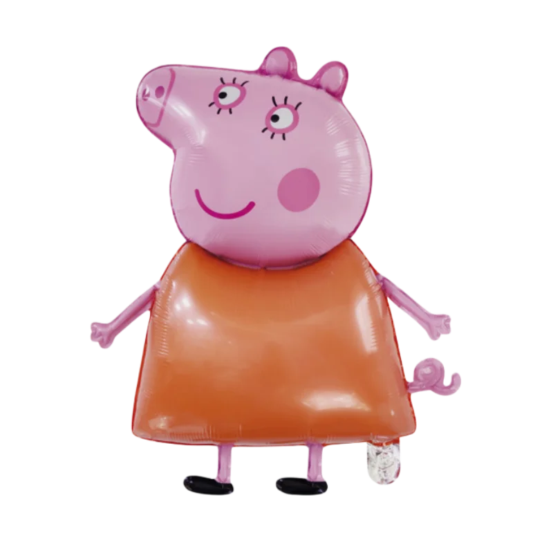 Peppa Pig Cartoon Series Balloon Set Children's Birthday Party Toys Decorative Aluminum Film Balloon Party Supplies view 4