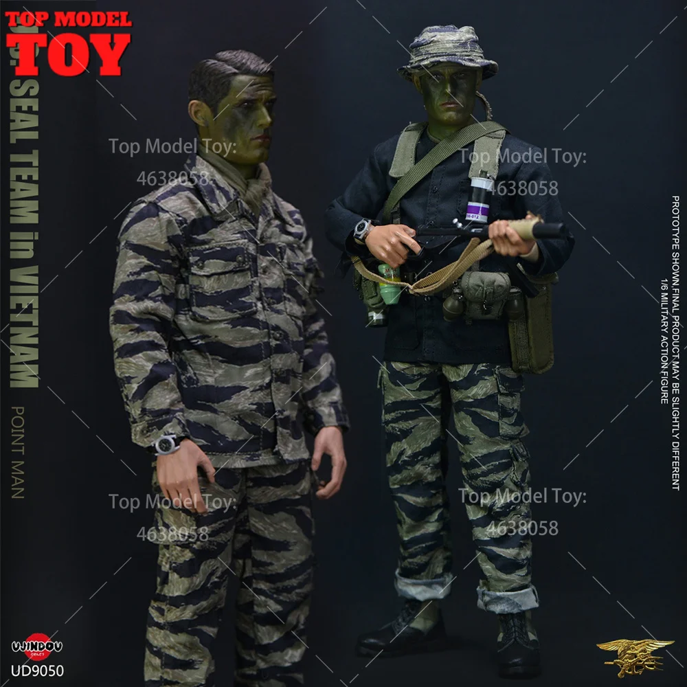 

2025 Q3 UJINDOU UD9050 1/6 Scale U.S. SEAL TEAM in Vietnam Full Set Action Figure Model 12'' Male Soldier for Collectible Toy