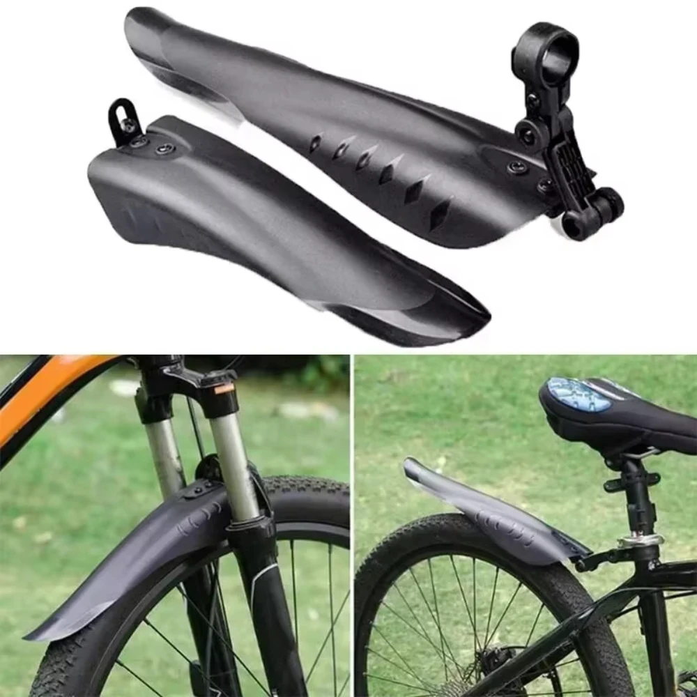 2er-Set Mountainbike-Schutzbleche vorne und hinten, Schnellverschluss, verdickter Spritzschutz für Rennräder, Fahrradzubehör