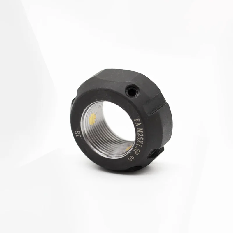 FA Round Precision Locking Nut Machine Tool Bearing Screw Loosening Anti Retreat KMT Nut M20/30/40x1.0 * 1.5P Locking Nut