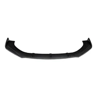 Car Front Bumper Splitter Lip Body Kit Spoiler Diffuser Deflector Accessories Carbon Look ABS For Mitsubishi Outlander 2015-2020 6