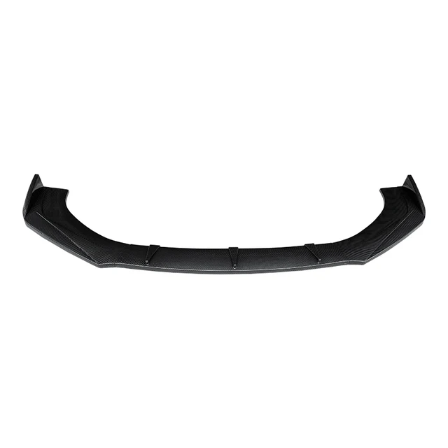 Car Front Bumper Splitter Lip Body Kit Spoiler Diffuser Deflector Accessories Carbon Look ABS For Mitsubishi Outlander 2015-2020 6 Car Front Bumper Splitter Lip Body Kit Spoiler Diffuser Deflector Accessories Carbon Look ABS For Mitsubishi Outlander 2015-2020 6
