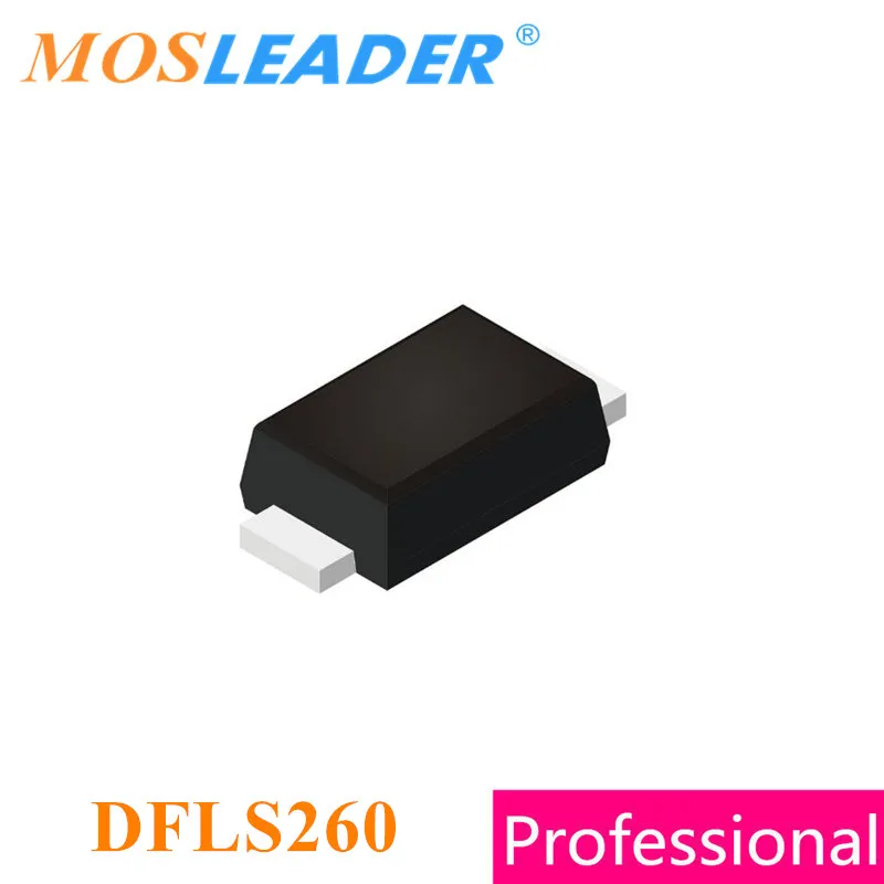 

Mosleader 3000pcs DFLS260 SOD123 DFLS260-7 SOD123FL 1206 2A 60V Diodes schottky Chinese high quality