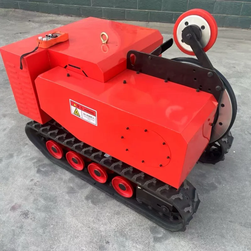 Factory Direct Wireless Remote Control Reinforced Concrete Track Wire Saw