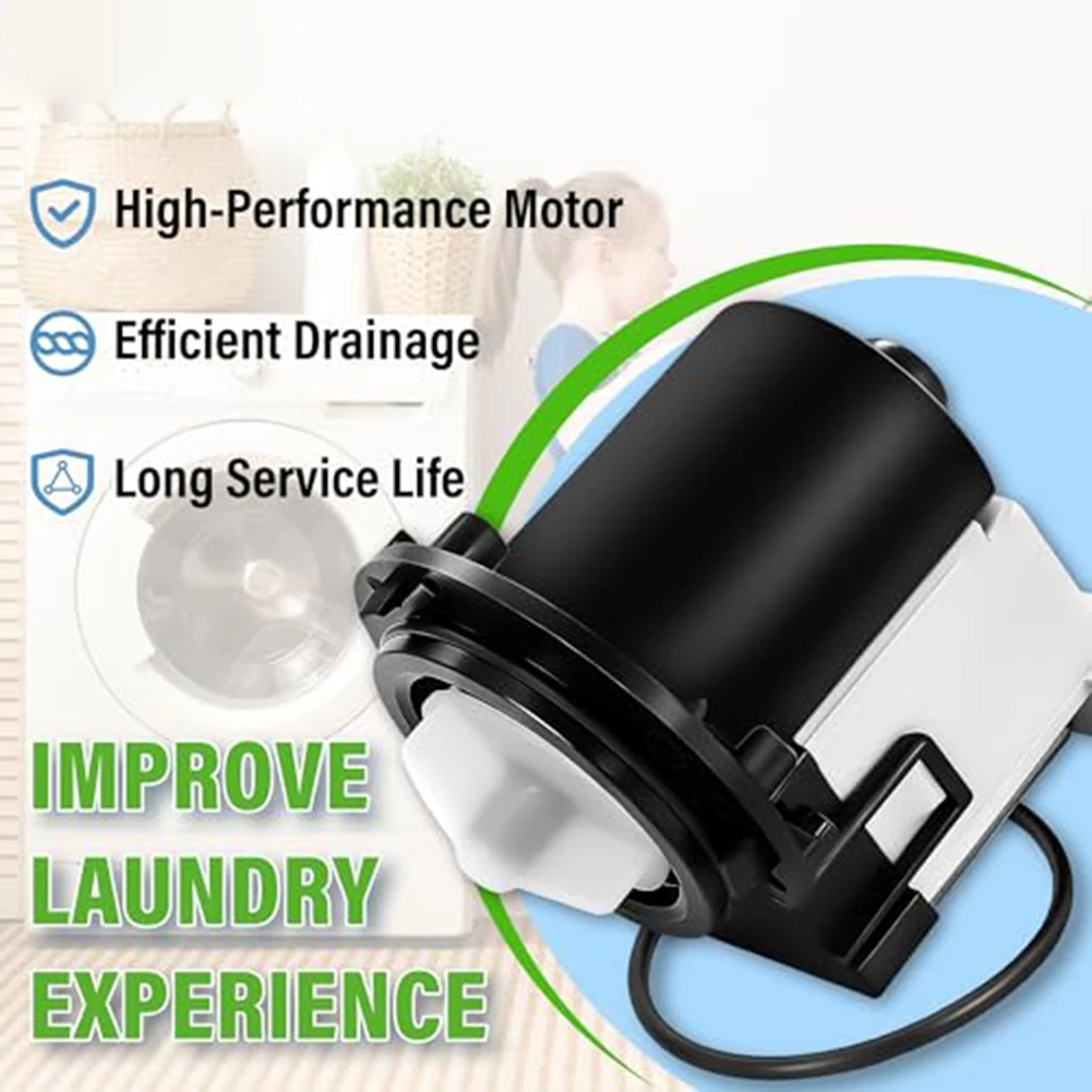Efficient Washing Machine Drain Pump Motor For Reliable Performance Water Drainage Repair Part Accessories For Drum Washing