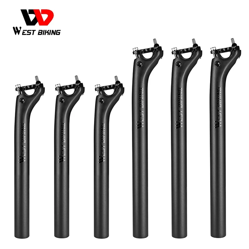 

WEST BIKING T700 Carbon Setback Seatpost 20mm Offset 27.2mm/30.8mm/31.6mm Lightweight Carbon Tube Speed For MTB Raod Bike Parts