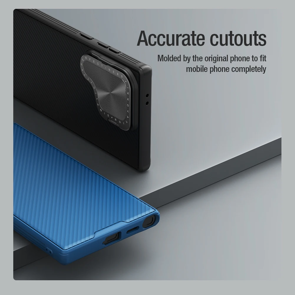 

Чехол Nillkin для Samsung Galaxy S24 Ultra, чехол CamShield, магнитная защита для камеры с подставкой, чехол для объектива Magsafe, чехол для телефона