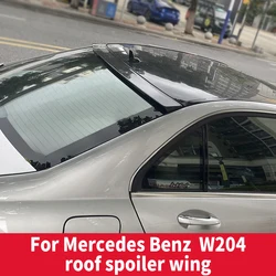 For Mercedes Benz C-Class w204 C180 C250 C300 C63   2008-2014 year Rear Window Roof Car Spoiler Wing ABS Tuning Accessories
