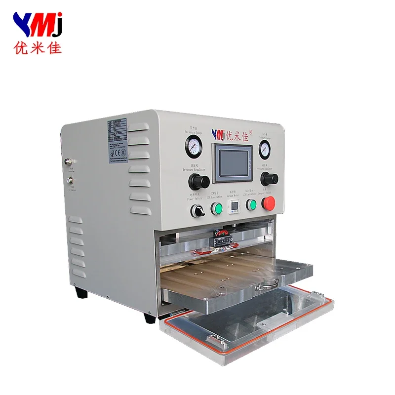 YMJ-TTH-200 15inch LCD OCA Laminating Machine for Mobile Phone Tablet Display Repair YMJ LCD Glass OCA Vacuum Laminating