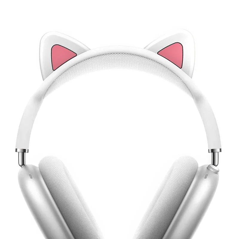 Earphone Headband For AirPods Max Ear Cushion Cover Cute Cat Silicone Headphone Accessories Head Band Protectors For AirPods Max view 6