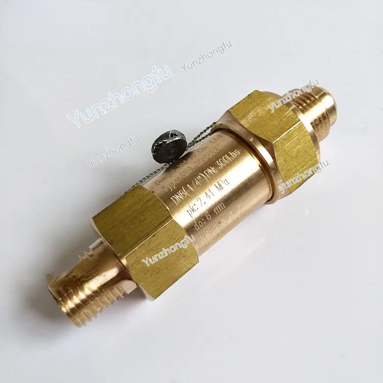 refrigerant central air conditioning external thread relief valve DN10 15 25 SDA-22C300T freezer safety valve