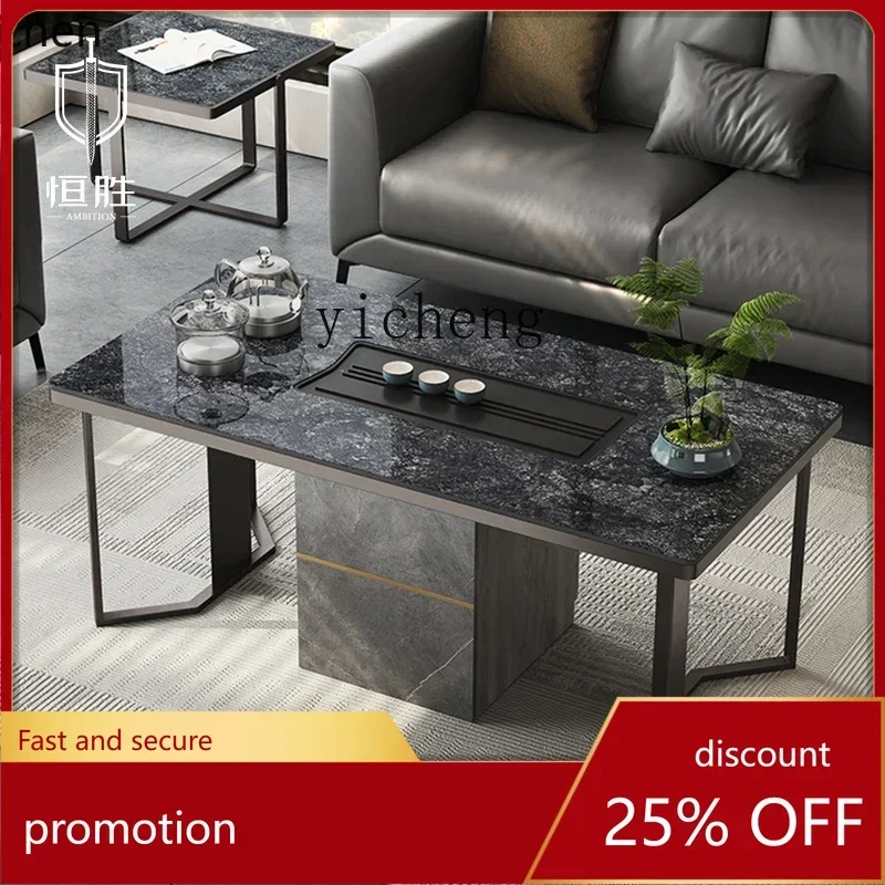 A2-26  Kung Fu Tea Table Modern Tea Making Belt Induction Cooker Kettle All in One Set Tea Table