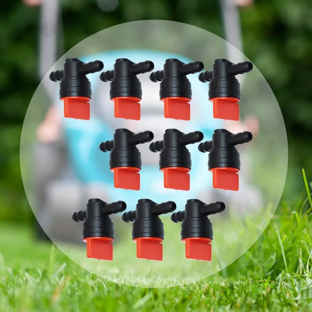 

10 Pcs 1/ 4" Straight in-Line Fuel Shut-Off Cut-Off Valves Replacement for Toro 494768 493960 Lawn Mower