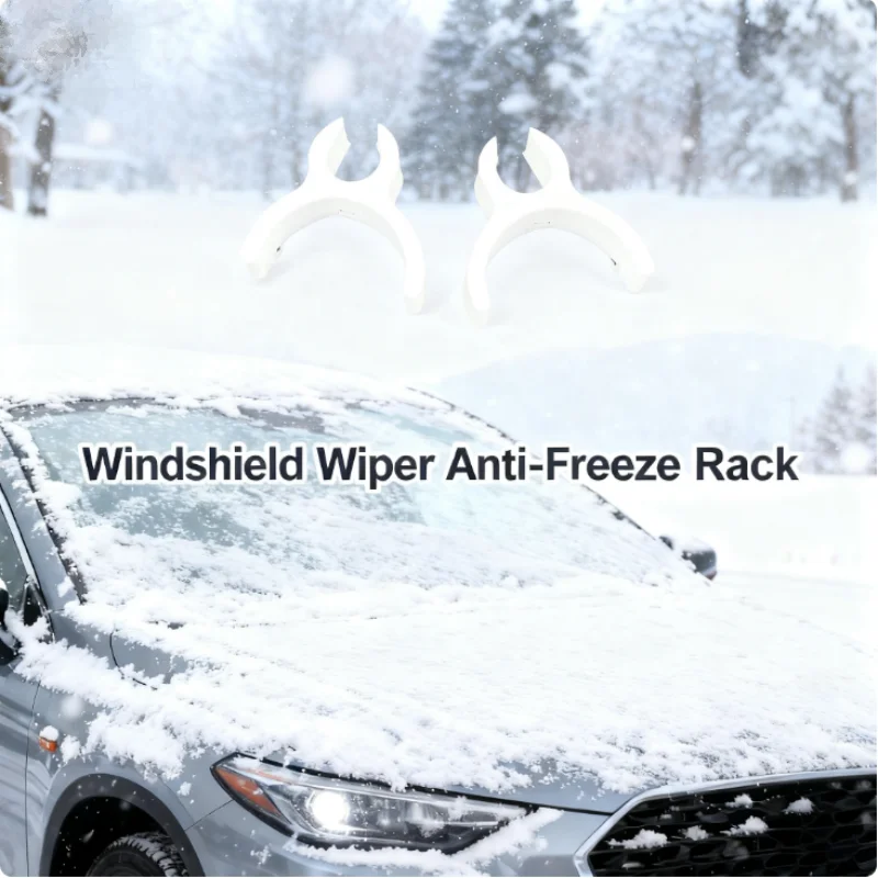 

2pcs Car Wiper Anti Freeze Bracket Windshield Wiper Anti Freezing Protective Rack Winter Anti Slip Wiper Clip Car Accessories