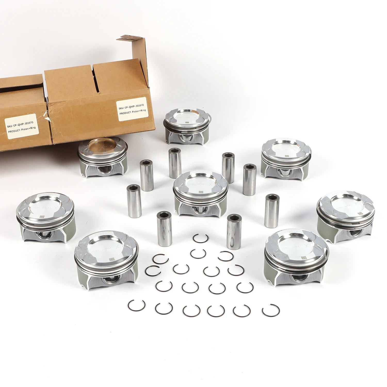 8PCS Engine Pistons Set A2780302317 2780300100 For Mercedes-Benz X166 W221 W222 GL500 S500 M278 GLS500 E500 ML500 S500 4.6T 4.7T