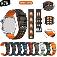 22mm Silicone Strap For Zeblaze Stratos 2 /GTS 3/Ares 3 Pro/Beyond 3 Pro/Vibe 7 Pro/Btalk 3 Pro Watch Band Wristband Accessories