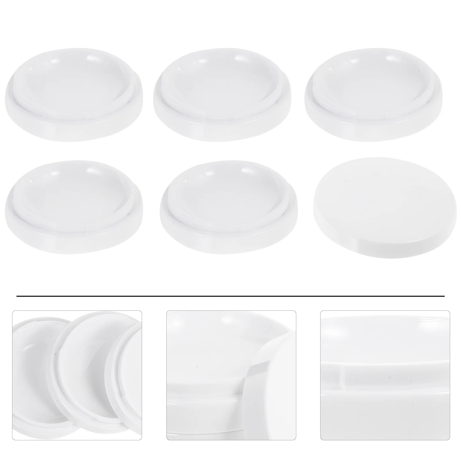 صينية طلاء بخمس طبقات، لوحة بلاستيكية، خلاط ألوان متين للألوان المائية، صينية خلط الطلاء الفني بنفسك