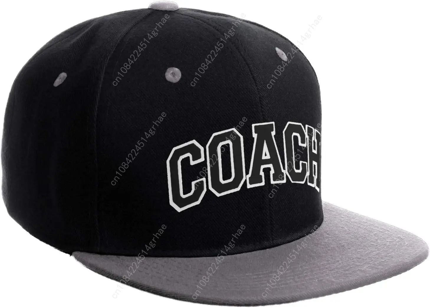قبعة Snapback الأصلية لمدرب الفريق، قبعة كلاسيكية ذات طبقات مقوسة وأحرف مسطحة