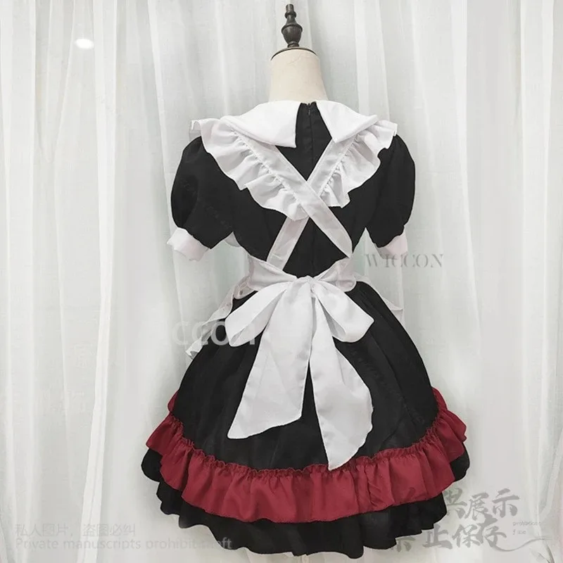 

COSda@Anime Momo Ayase Cosplay Dadanda CUTE Maid Dress Lolita Wig Woman Girls Sexy Carnival Halloween Christmas Party Suit Custo
