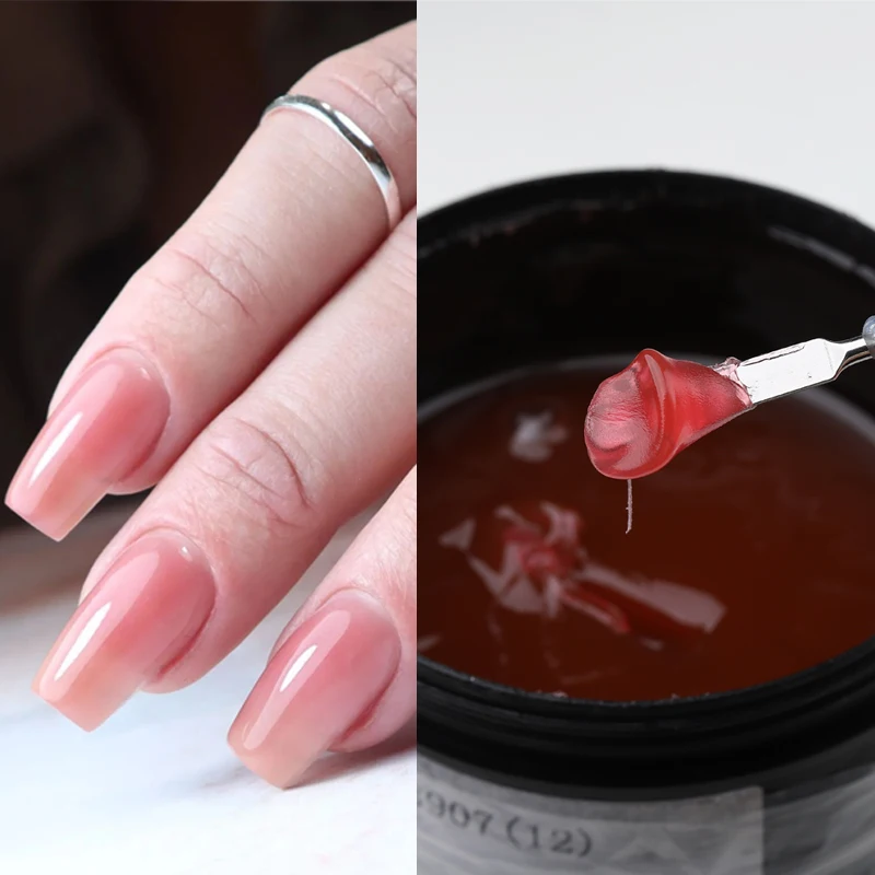 MSHARE 250g Helder Acryl Gel Harde Gel Voor Nagelverlenging Roze Naakt Wit Acrygel Hema TPO Gratis Builder Nagelgel Franse Nail Art