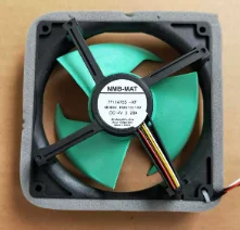 For Panasonic refrigerator fan NMB-MAT FBA12J14V 14V0.28A cooling fan