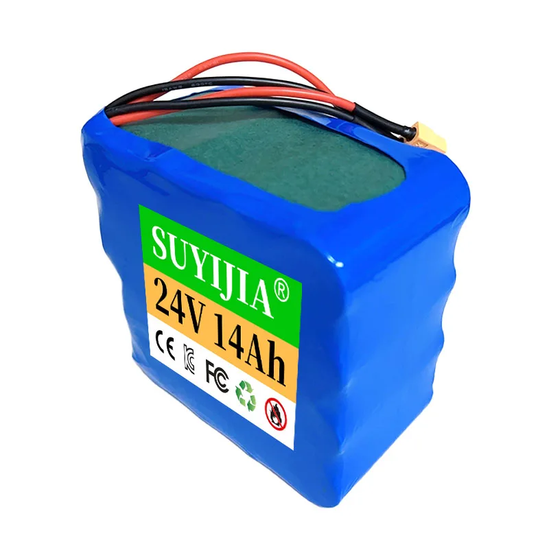 24V 14Ah Lithium Iron Phosphate Battery Pack 8S2P 32700 Built-in 40A BMS Lifepo4 Battery for Camping Solar Backup Battery