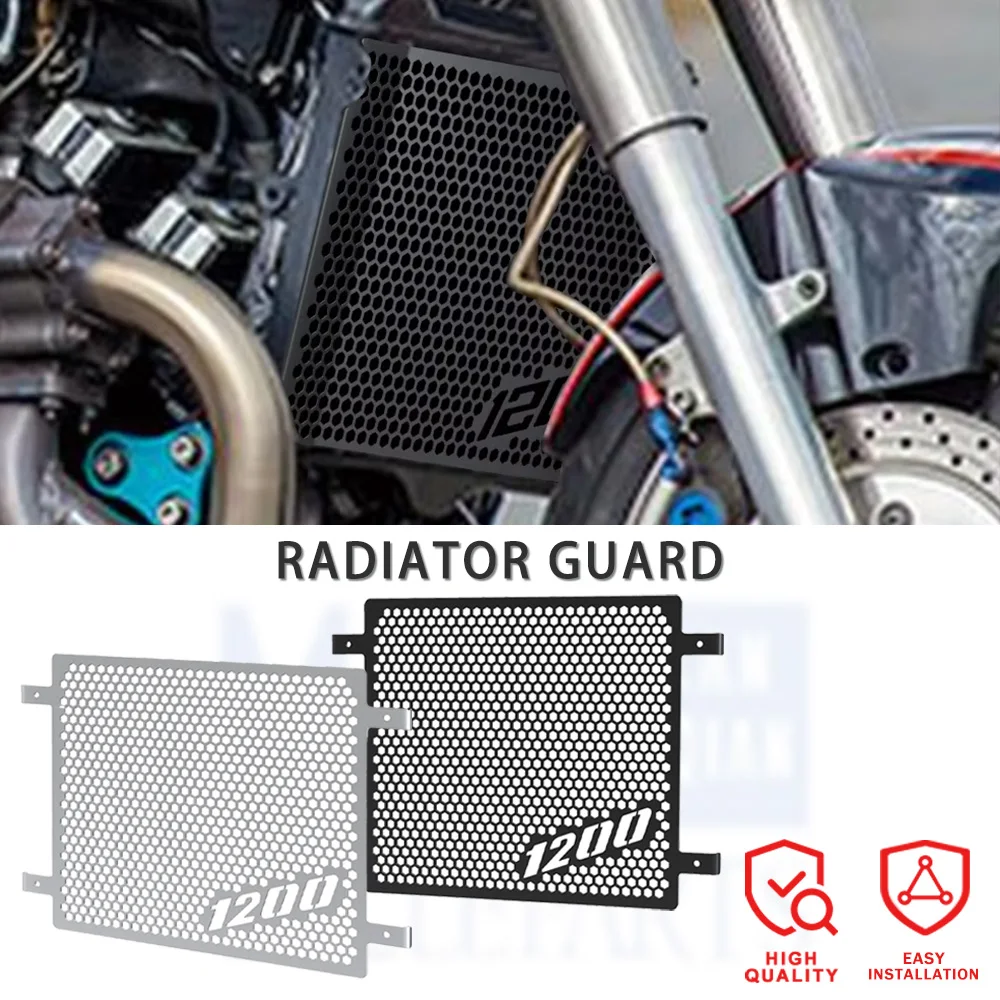

VMAX 1200 Motorcycle Accessory Radiator Grille Guard Cover Protection FOR YAMAHA VMAX V-MAX 1200 1985-2003-2004-2005-2006-2007