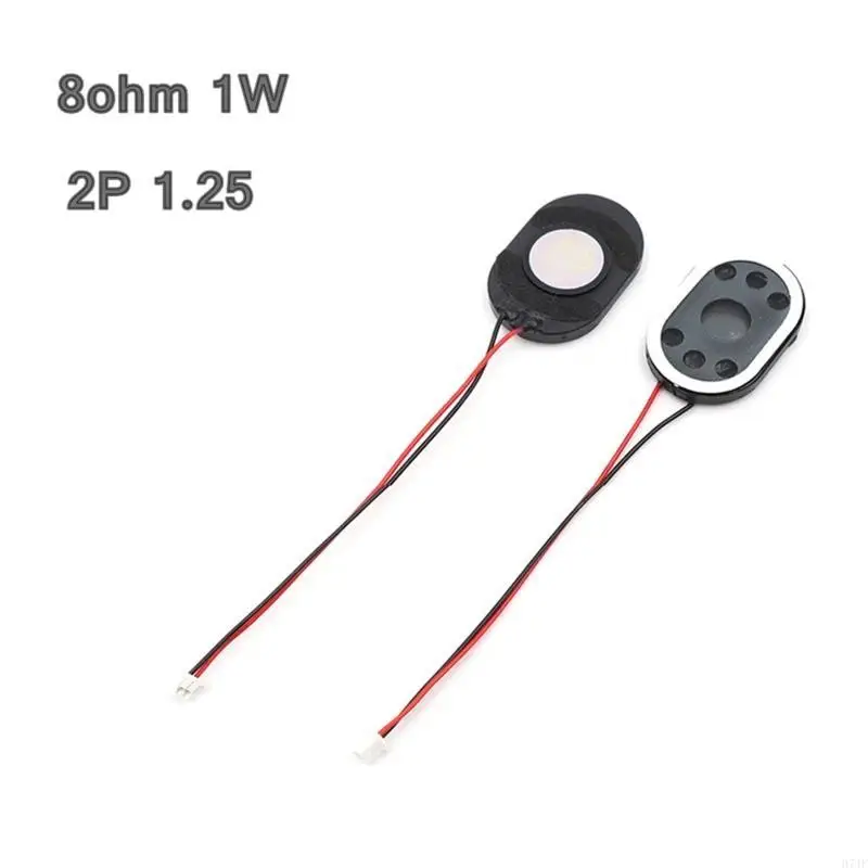 H7JF Pack 2pcs Car Navigation GPS -динамик 2030 Mini 8ohm 1w Doungepeaker с кабелем для ноутбука DIY
