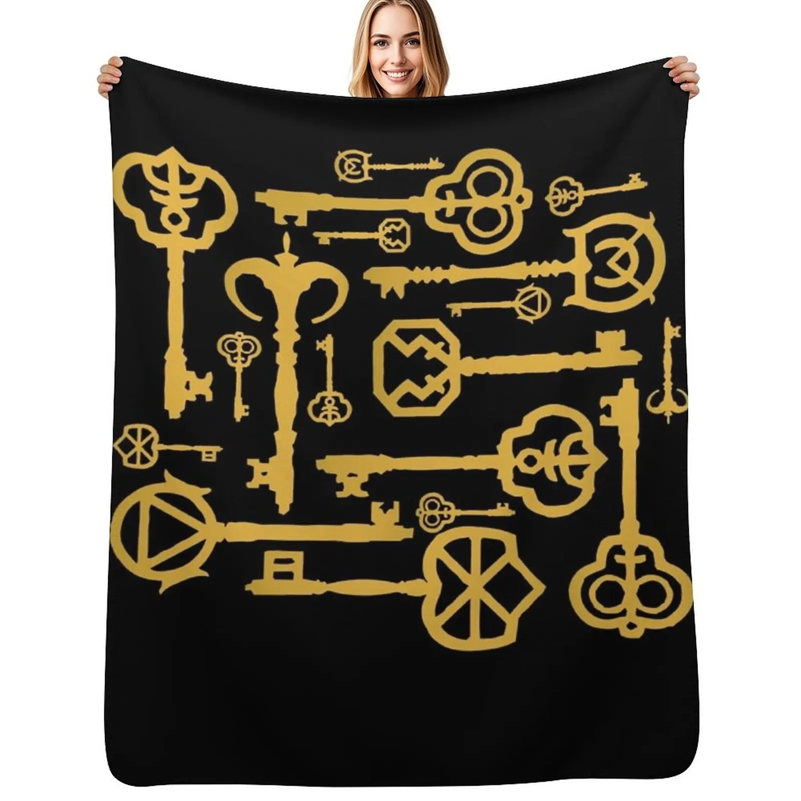 

Music Retro The Magicians Quest Christmas Throw Blanket For Decorative Sofa Decorative Sofas Tourist Blankets