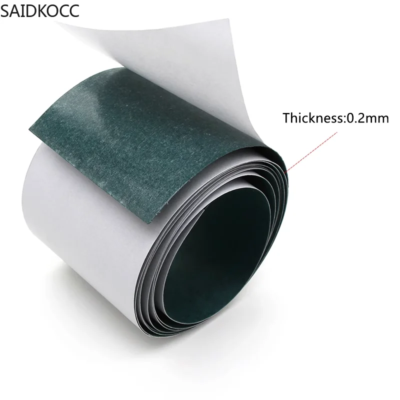 SAIDKOCC W1m 50mm-180mm 18650 Battery Adhesive Insulation Gasket Paper Cell Insulating Glue Patch Electrode Insulated Pads Paper