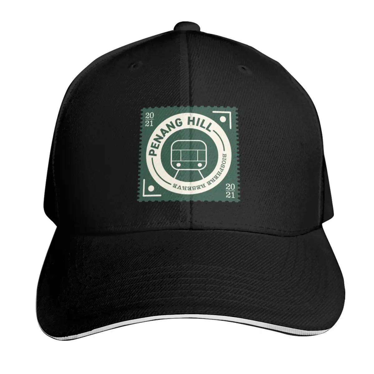 Penang Hill Biosphere Reserve Logo #1 Baseball Cap Vintage Retro Embroidered Lightweight Packable Gift for Him Her