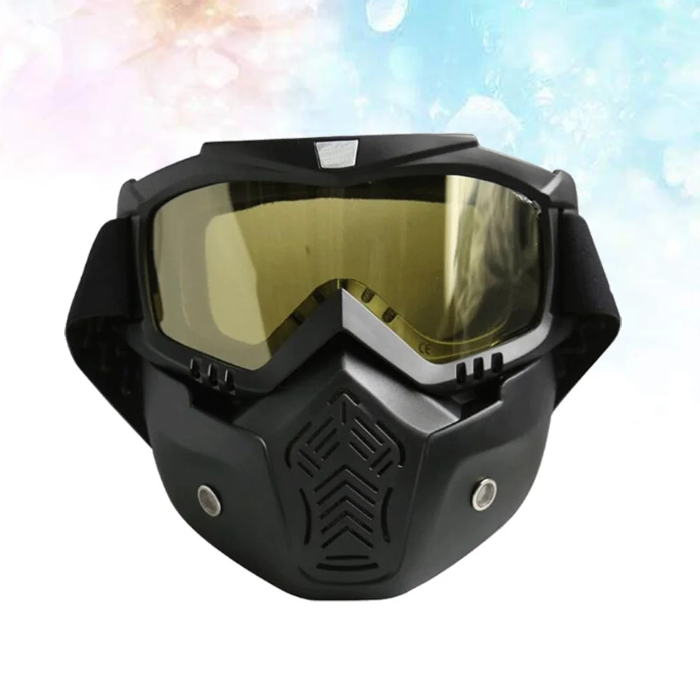 

Ретро-очки для лыж и сноуборда с матовой черной оправой, желтыми линзами, защитой UV400, оправа из ТПУ, линзы из поликарбоната, надеваются поверх очков