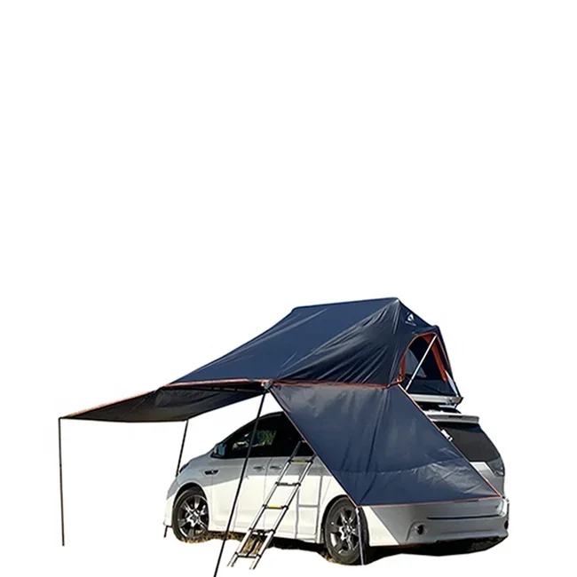 New Arrivals Custom Aluminium Alloy Camping dachzelt SUV Car RoofTop Tent hard shell with camping gear and accessories