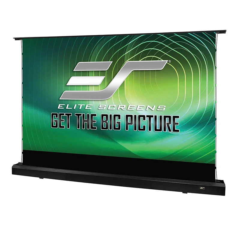 

121" Diag.Motorized Front Projection electric floor rising Ceiling Ambient Light ALR Rising Projector Screen