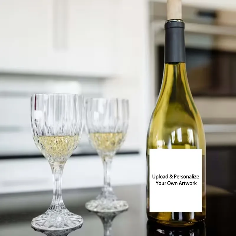 Customized Wine Bottle Label Stickers, Personalized Stickers That Can Add Your Photo/Logo, Suitable for Birthdays, Wedding Anniversaries, Parties, Holidays, Home Decoration, and Gift Giving - view 3